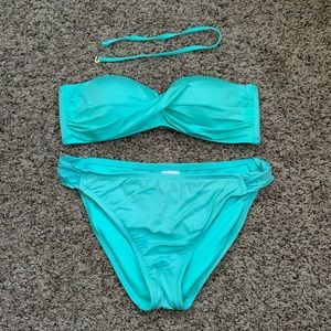 Teal bikini set
